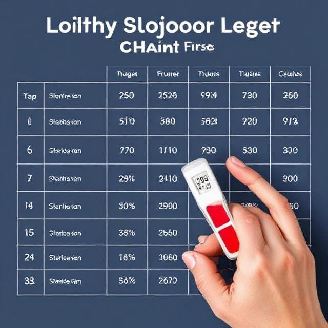 Healthy Blood Sugar Levels Chart